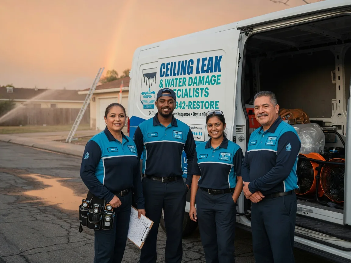 Ceiling Leak Cleanup company in Lawndale, NC